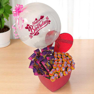 Birthday Gift with Lolly Pop & Joy Chocolates