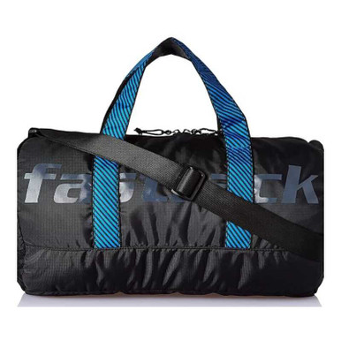 Fastrack Polyester 17 inches Black Travel Duffle Bag Gift to Nepal