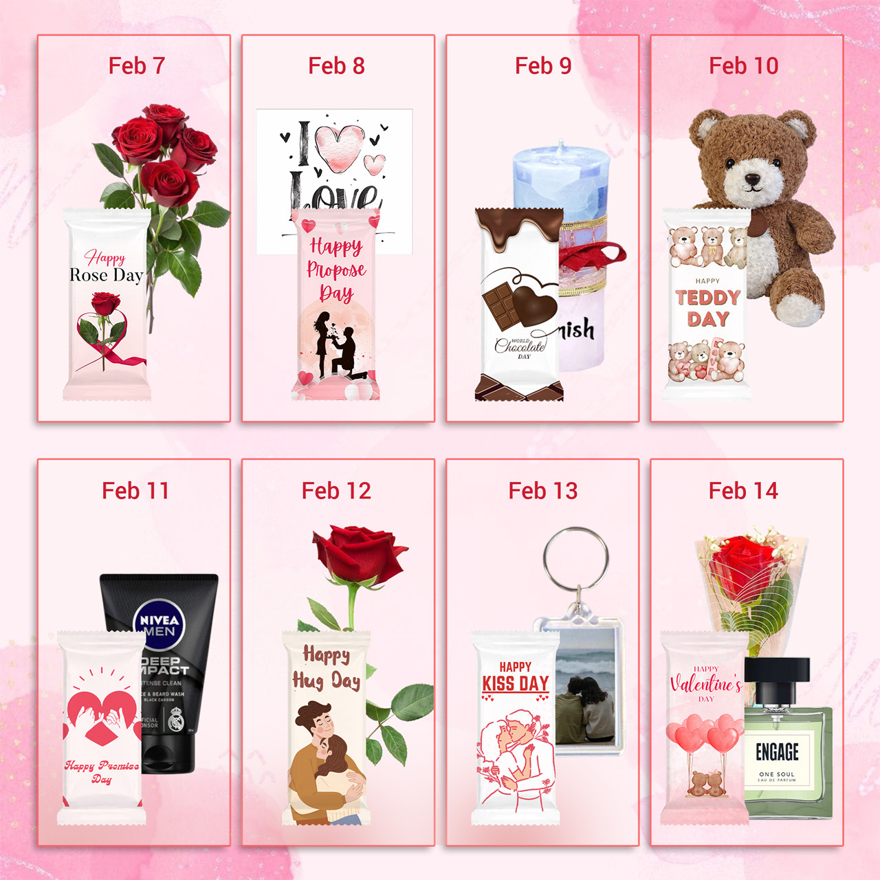 Valentine Week Special for Him – Daily Chocolate & Gift Delivery