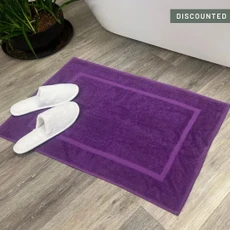 Comfy Purple Bath Mat 700gsm