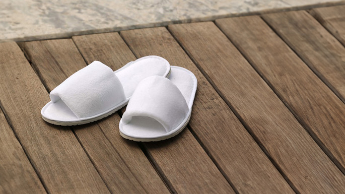Open Toe Luxury Velour Slippers BC SoftWear Ltd