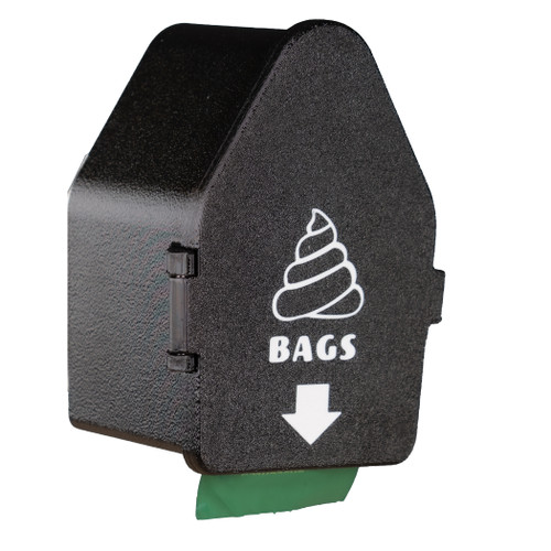 Personalized Poop Bag Dispenser, Indoor or Outdoor, Wall Mounted Dog Bag Storage