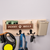 Personalized Dog Walk Station - Hooks, Shelf and Treat Bin