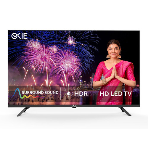 OKIE 43 Inchs - 109 CM, Smart LED TV | Frameless Design | Smart LED TV with Surround Sound