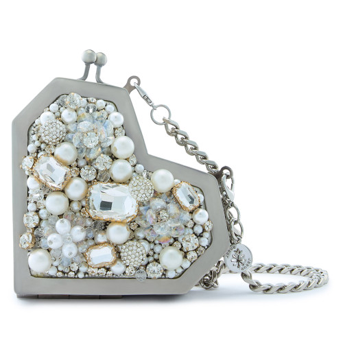 Anaar Charisma Slingette Embellished Clutch Bag