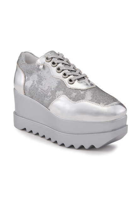 Anaar Razzledazzle Wedge Sneakers, Womens Festive, Special Occasion And Partywear Premium Shoes