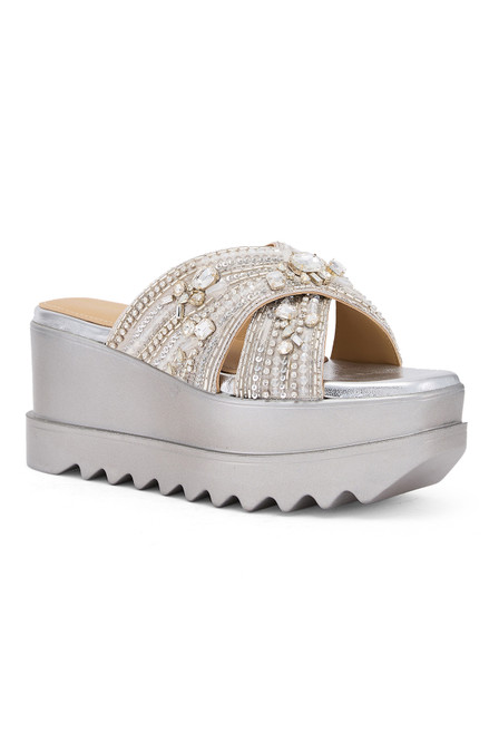 Anaar Reign Supreme Sandals, Womens Festive, Special Occasion and Partywear Premium Sandals