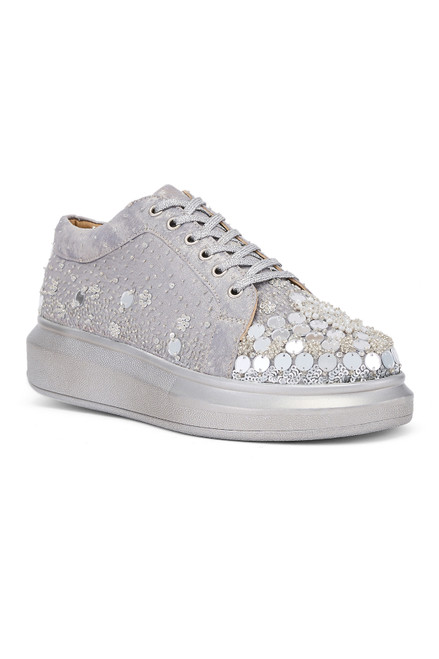Anaar Oh Em Gees Classic Sneakers, Womens Festive, Special Occasion And Partywear Premium Shoes