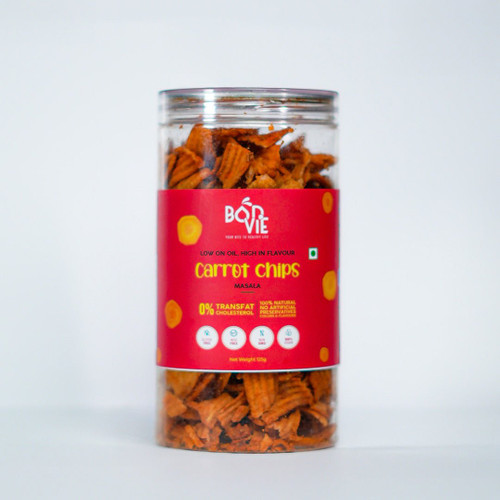 Bonvie Carrot Chips Masala – Crispy & Nutritious Snack
