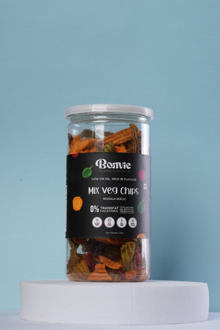 Bonvie Mix Veg Chips Masala – Crunchy & Nutritious Snack