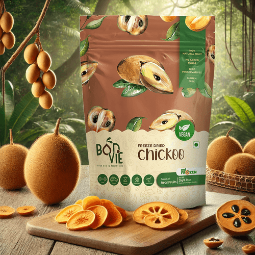 Bonvie Freeze-Dried Chickoo (Sapota)