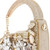 Anaar Butterfly Annette Clutch – Floral Stones Embellished A-Frame Handbag with Curved Handle