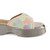 Anaar Ti Amo Satin Open Sandals – Pastel Embellished Heart Motif