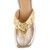 Anaar Summerdaze Gold Satin Embellished Open Sandals – Festive & Occasion Wear