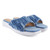 Anaar Coco Blues Denim Open Sandals – Chic Comfort Everyday Wear