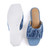 Anaar Coco Blues Denim Open Sandals – Chic Comfort Everyday Wear
