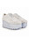 Anaar Vanilla Lulu WEDGE SNEAKERS, Womens Festive, Special Occasion and Partywear Premium Shoes