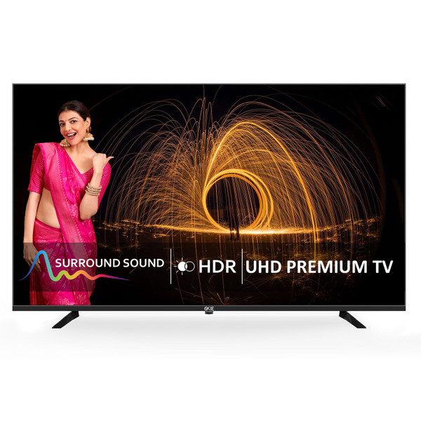 OKIE 55 Inches Smart LED TV | Frameless Design with Ultra HD Voice Premium