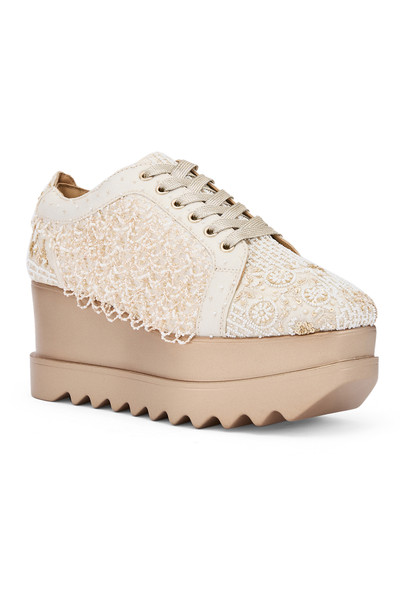 Anaar Thumka Crew WEDGE SNEAKERS, Womens Festive, Special Occasion and Partywear Premium Shoes