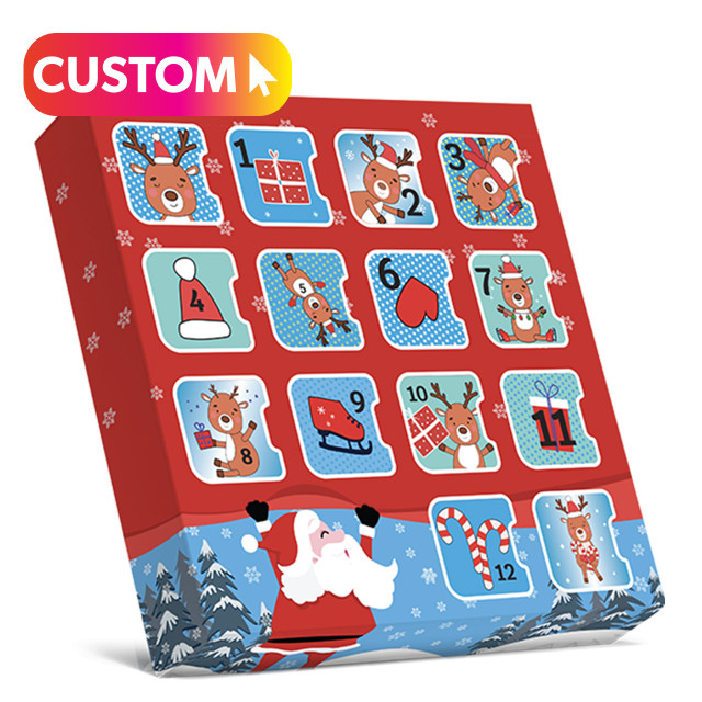 Square Advent Calendar (11x11x1) - aspecialtybox.com