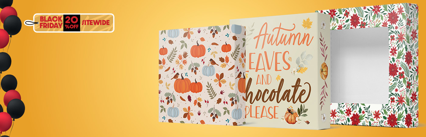 Black Friday 20% off sitewide packaging sale