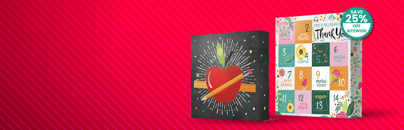Promo graphic for ASpecialtyBox&rsquo;s Boxing Day Sale with 25% off all packaging
