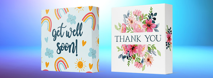 Congratulations gift box with 