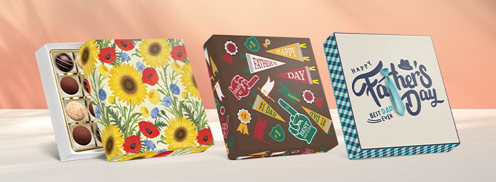 Whimsical summer packaging for sweet treats, gifts, birthdays, and anniversaries