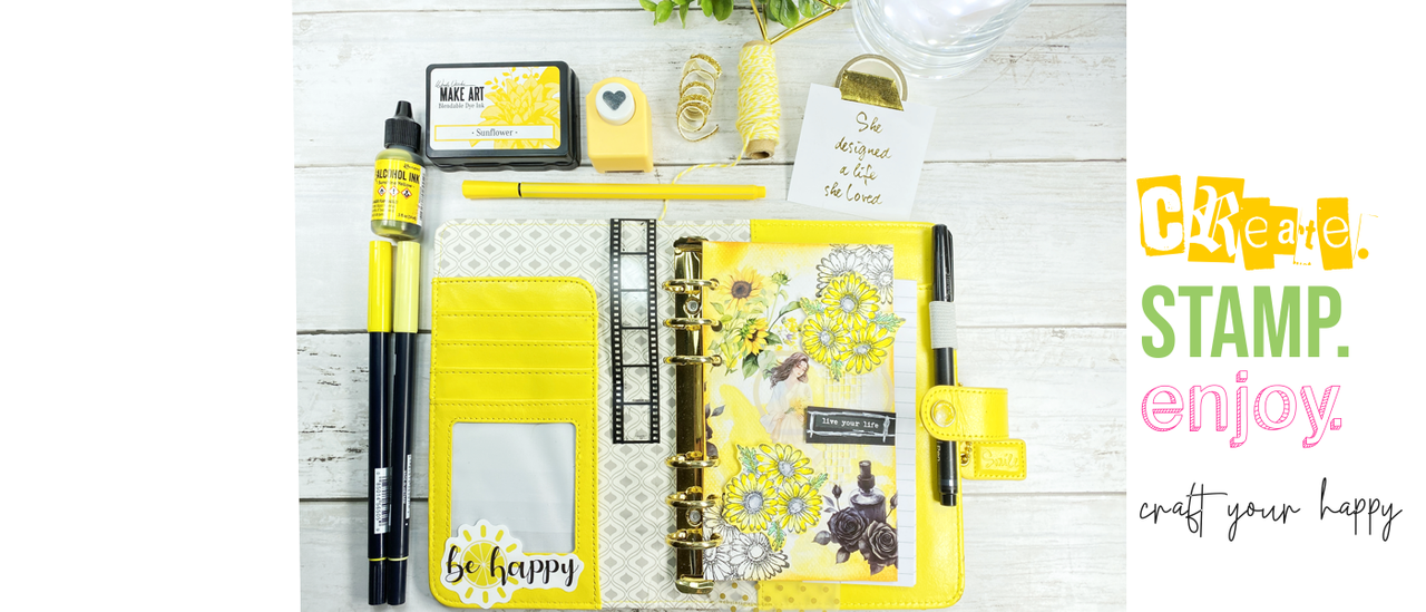 deep red stamps daisies