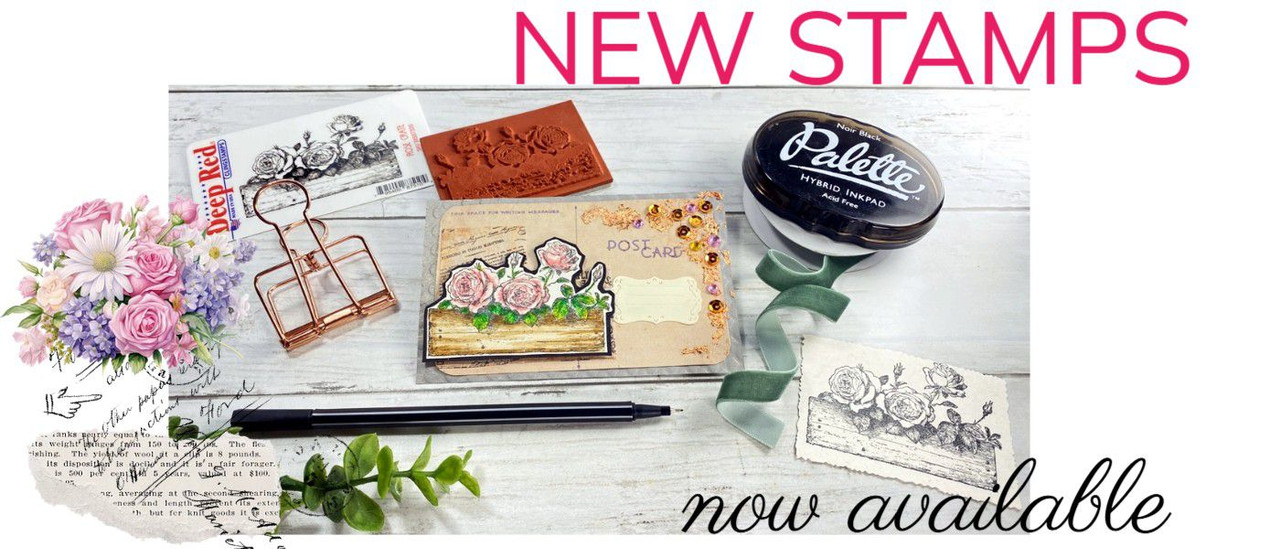 New rubber stamps now available