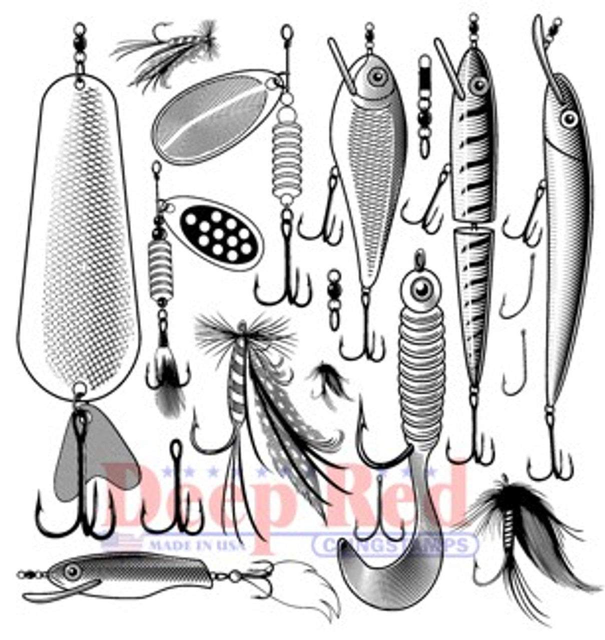 fishing lure background