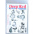 Victorian Girls with Kittens Rubber Cling Stamp by Deep Red Stamps retail package front