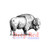 American Buffalo Rubber Cling Stamp