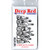 Flower Bottle Border Rubber Cling Stamp in retail package.
