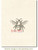 Bumblebee Cling Stamp by Deep Red Stamps shown on A2 card