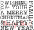 Wishing You Rubber Cling Stamp by Deep Red Stamps