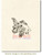 Goldfish Rubber Cling Stamp by Deep Red Stamps shown on A2 card