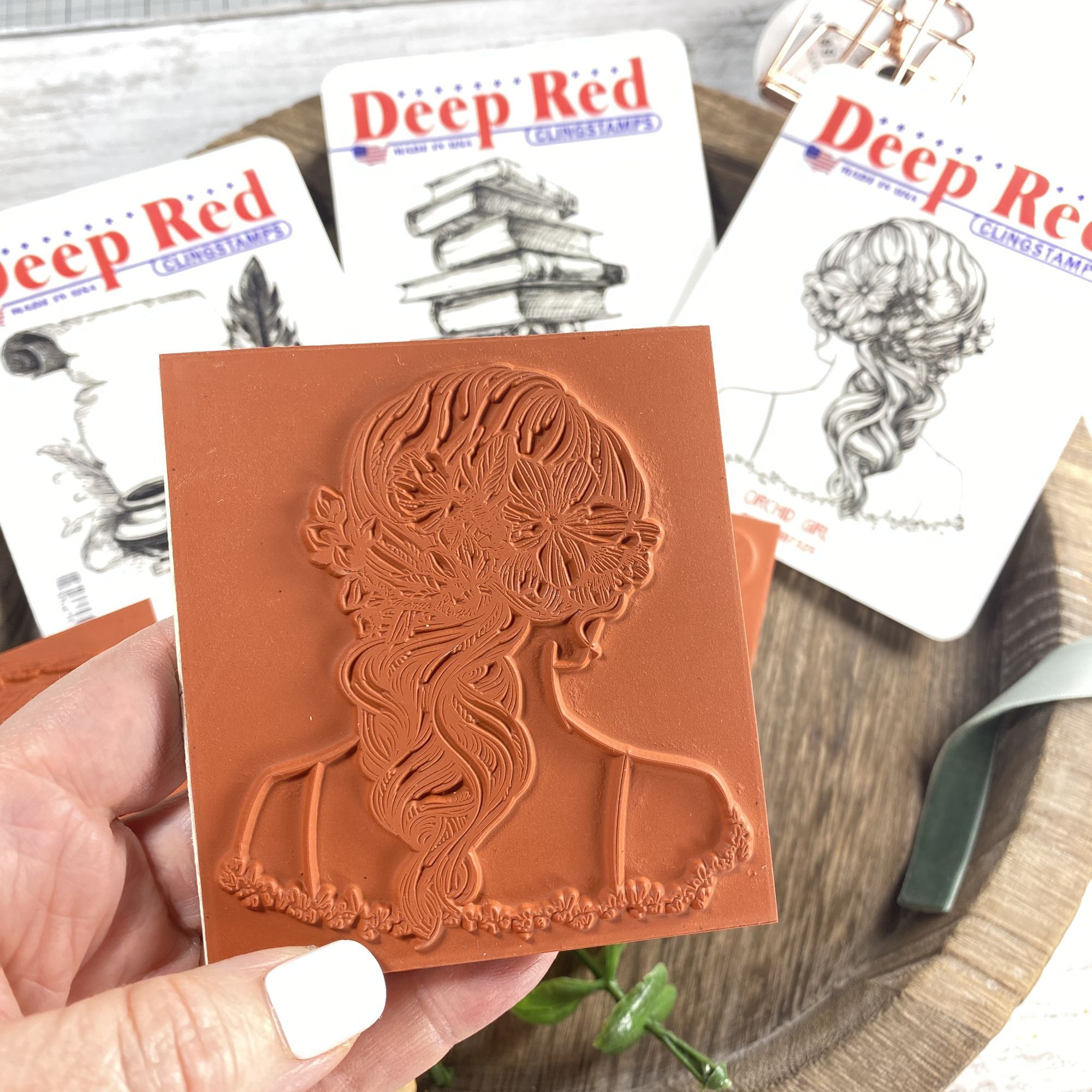 crafting journaling with rubber stamps