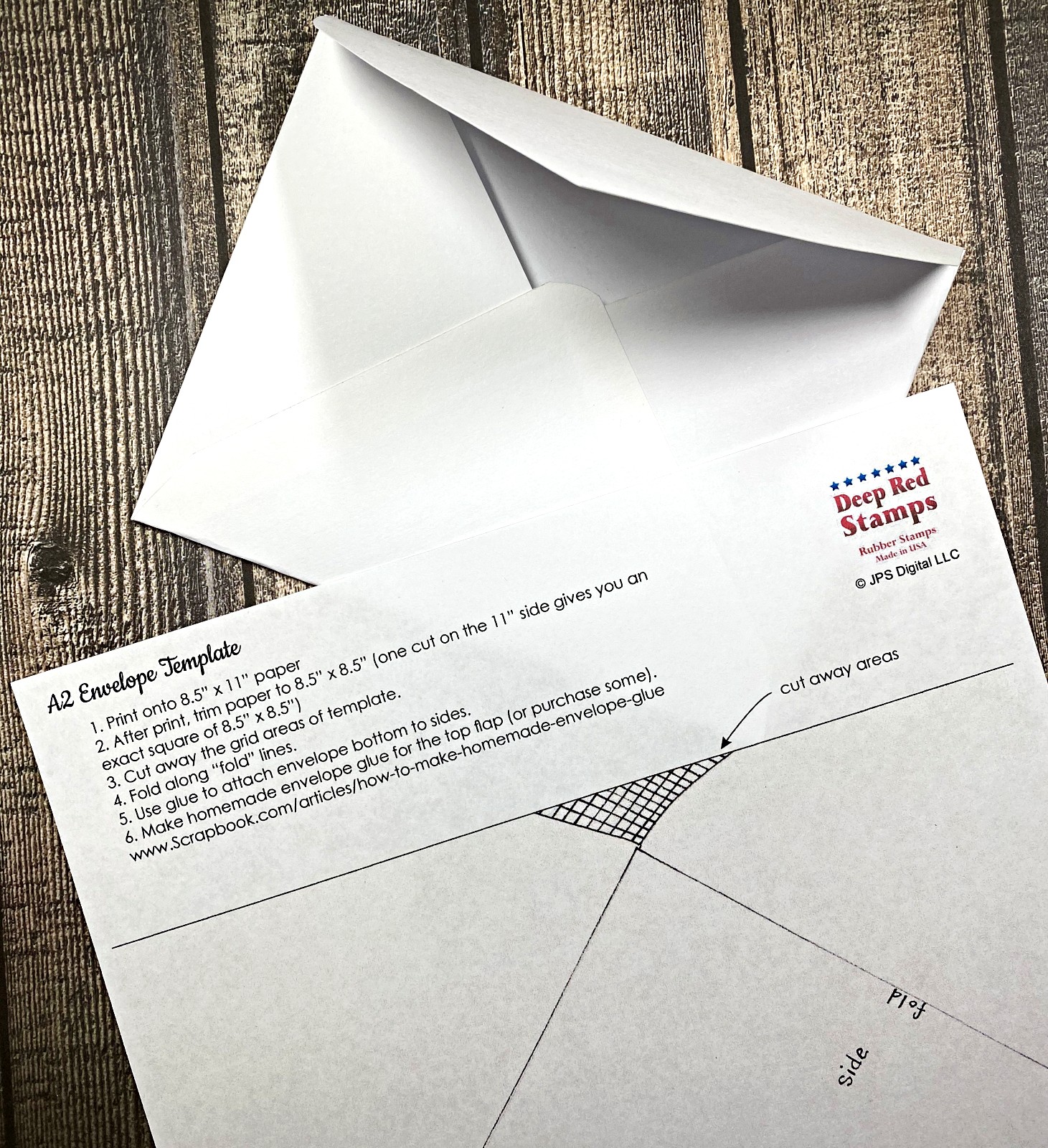 A2 Envelopes Free Template Deep Red Stamps a2-envelopes-free-template-deep-red-stamps