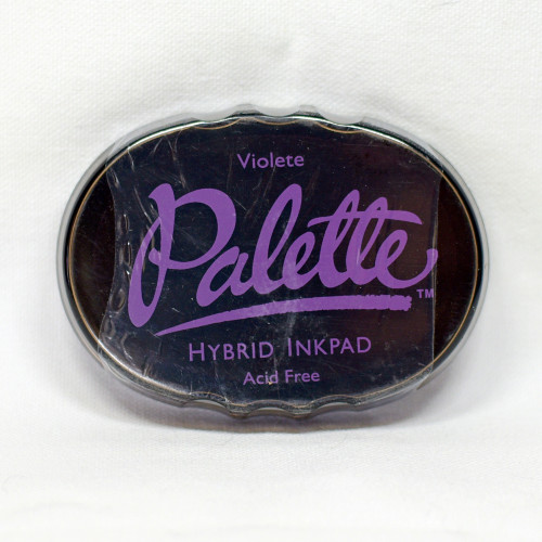 Violet Palette Hybrid Ink Pad - Deep Red Stamps