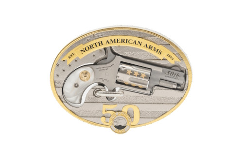 MINI 22LR REV 50TH ANIV BUCKLE
