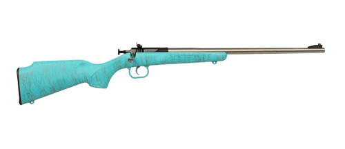 CRICKETT 22LR SS BLUE/GOLD WEB