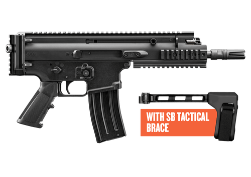 SCAR 15P 5.56MM BLK 7.5" BRACE