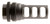 ASR MUZZLE BRAKE 5/8X24 .46