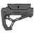 FAB DEF AR15 STOCK W/CHEEK REST BLK