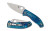 SPYDERCO TENACIOUS TI DISRY BLU/SLV