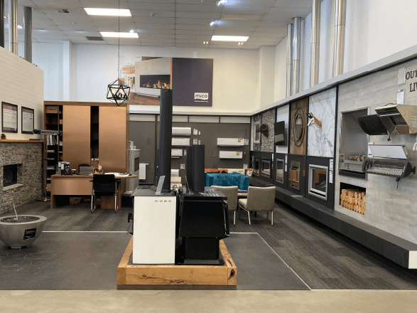 Before image of Mico Christchurch showroom prior to Nero experience centre installation