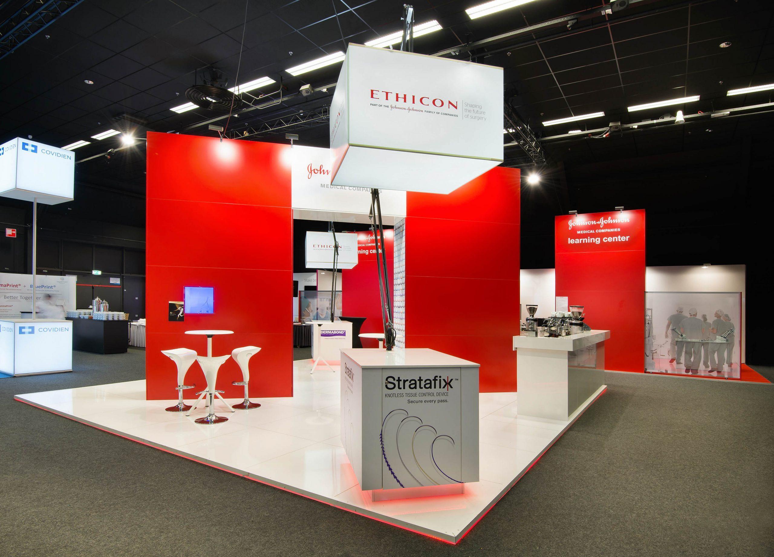 Medical show stand builder