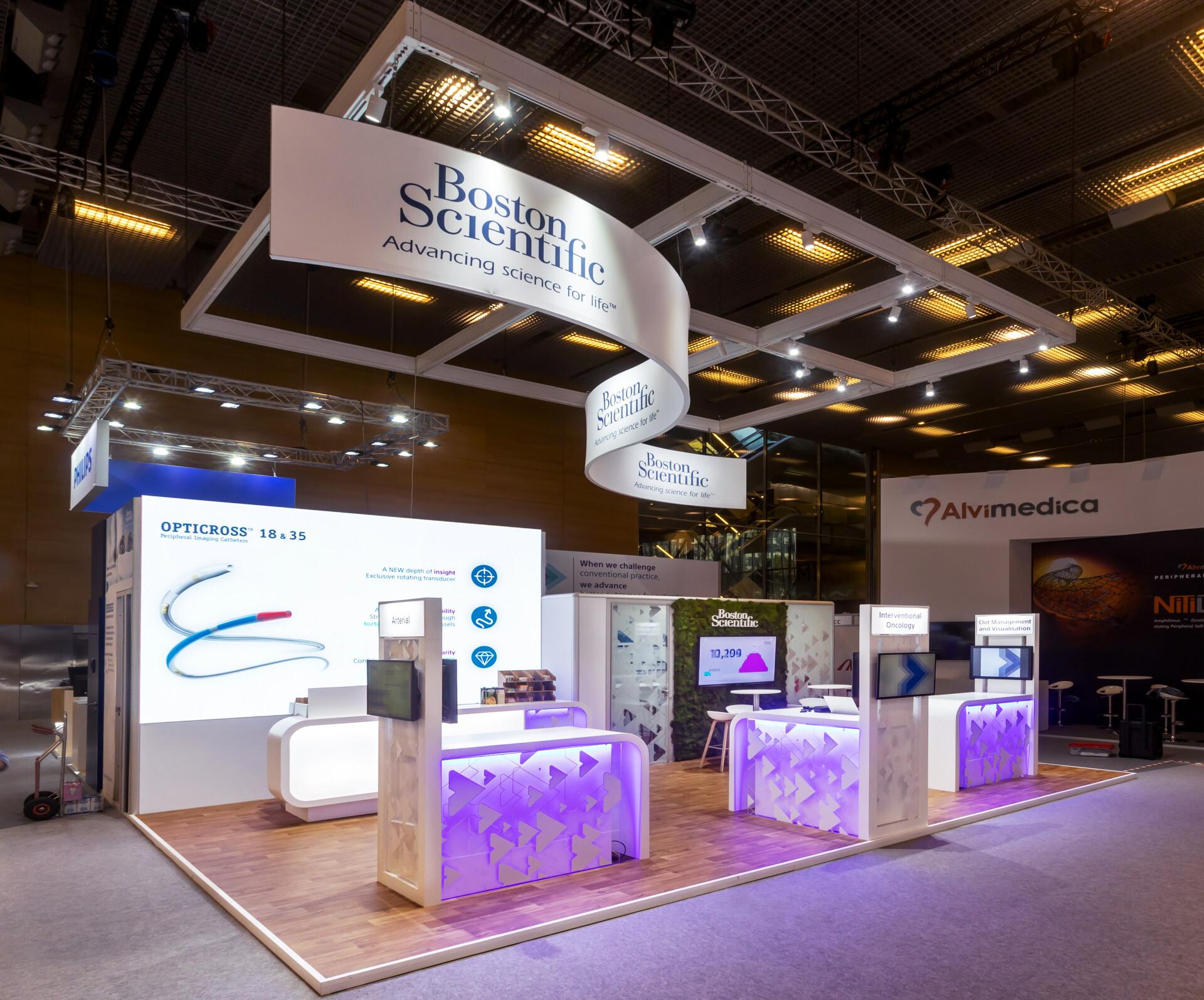 Custom built medical tradeshow stand NZ