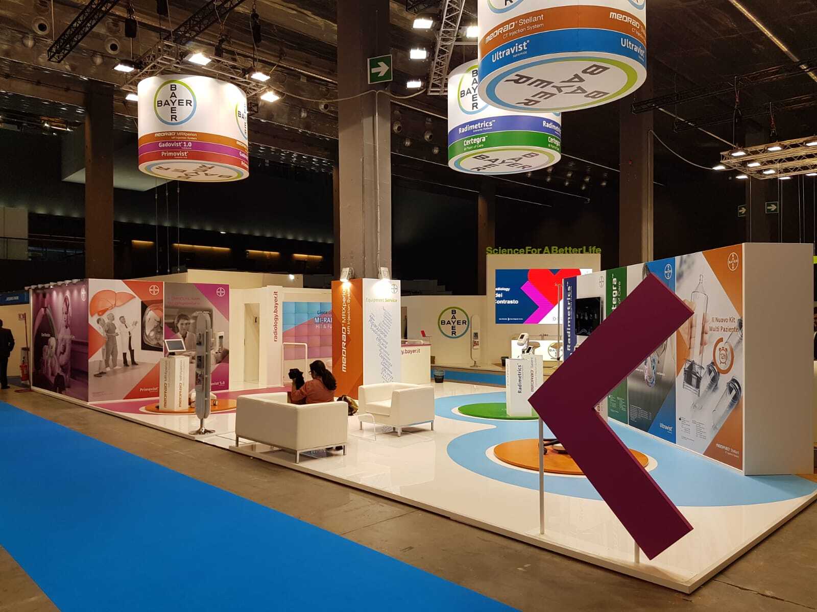 Medical tradeshow stand